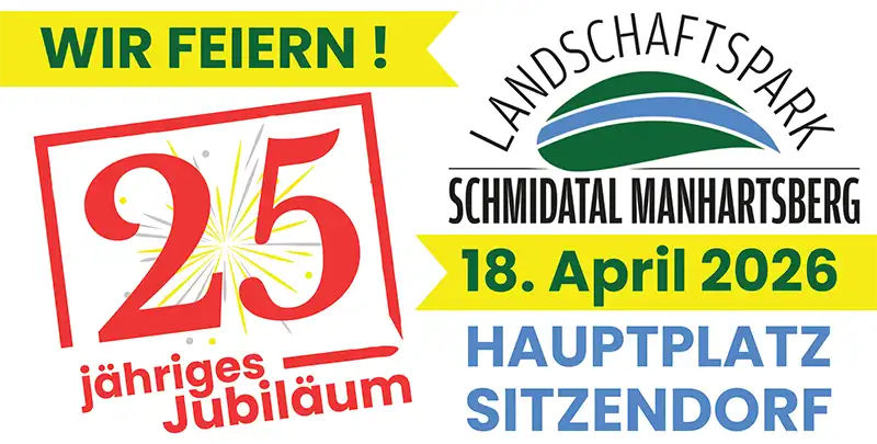 Wir feiern 25 jähriges Jubiläum Banner