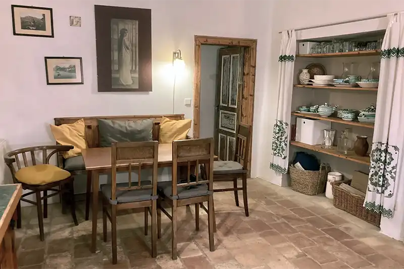 Küche im Klanghaus 2-Zimmer Appartment